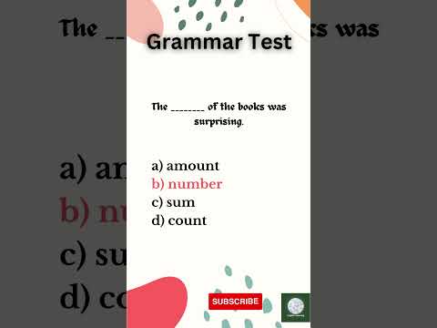 Grammar Test Series| English Grammar #english #grammar #leanenglish #learn #language #yt #shorts