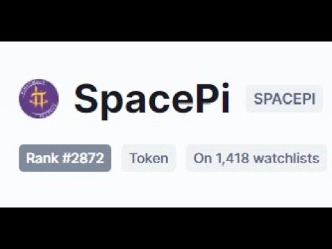 SpacePi Listed on Coinmarketcap