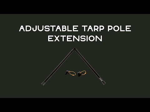 NEMO アジャスタブル タープポール エクステンション 機能説明｜Adjustable Tarp Pole Extension