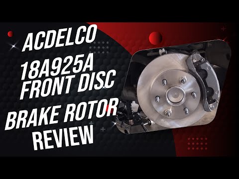 ACDelco Silver 18A925A Front Disc Brake Rotor Review - A Comprehensive Look!