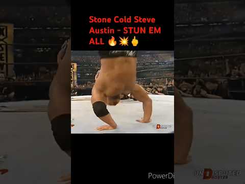 Stone Cold Steve Austin - STUN EM ALL 🔥💥🖕#stonecoldsteveaustin