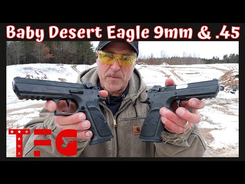 Revisiting the Baby Desert Eagle III in 9mm & .45 - TheFirearmGuy