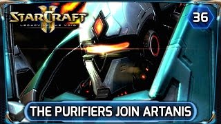 Starcraft 2 ► Legacy of the Void Cutscene - The Purifiers Join Artanis (LOTV Campaign Walkthrough)