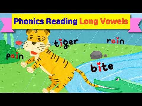 Phonics Reading | Long Vowels | Stories