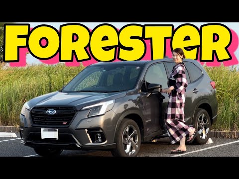 【Kimono × Japanese Car Vol. 1】Subaru Forester STI Sport!  Japanese car wash machine!"