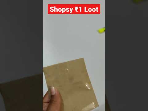 Unboxing ₹1 Loot | ₹1 product unbox #short