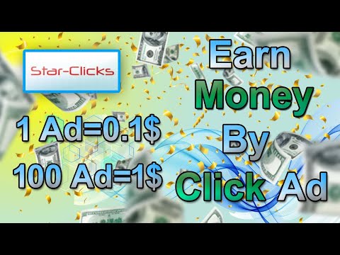 How To Earn Money by Clicking Ad II star-click Money Earning way II Easy Earning way 2024 #money