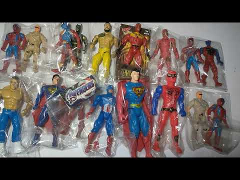 Spider-Man pop toy series Unboxing, Marvel hero toy figures, Super hero  Full Movie | Avengers |ASMR