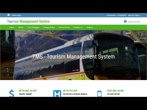 Free Online Tour and Travel Management Software