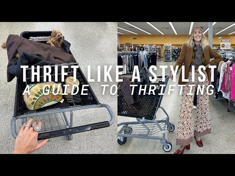 THRIFT LIKE A STYLIST EP. 4/ MY GUIDE TO THRIFTING IN EACH CATEGORY OF THE THRIFT STORE