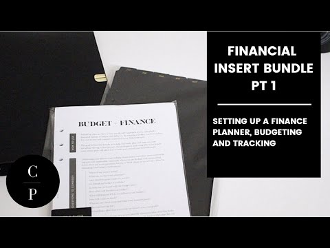 Setting Up the Ultimate Finance Planner Using Our Financial Insert Bundle | Part 1