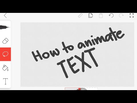 How to animate text using Flipaclip| Animation process