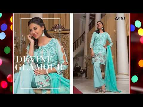 Maira Ahsan Designer Collection by ZS TEXTILES Winter 2018