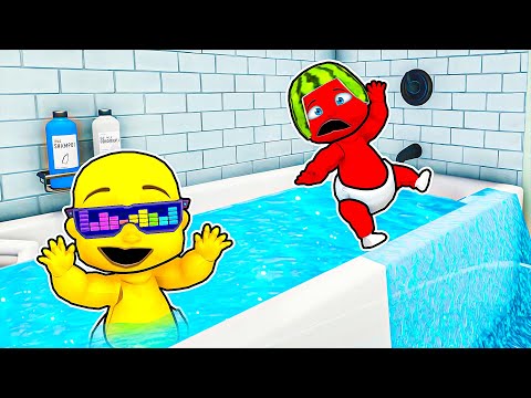 Baby Floods House in Whos Your Daddy (Funny Moments)