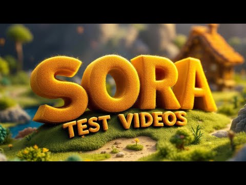 OPEN AI SORA TEST VIDEOS - GERDEGOTIT