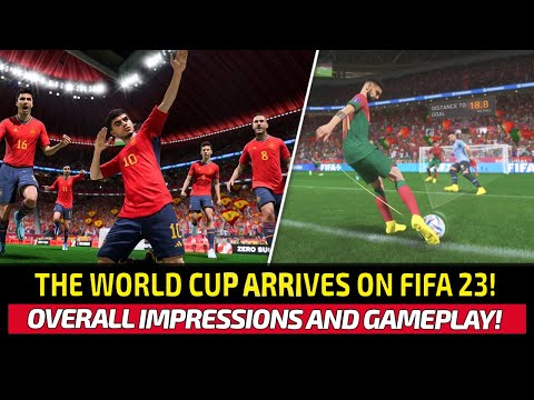 [TTB] THE WORLD CUP ON FIFA 23 IS HERE! - OVERALL GAMEPLAY IMPRESSIONS, IMPROVED SLIDERS, & MORE!