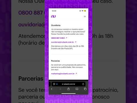 QUAL E-MAIL DE SUPORTE DO NUBANK? #Nubank