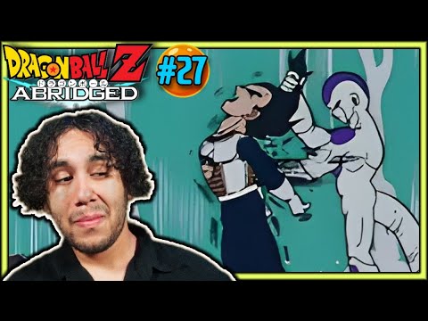 VEGETA BACKSHOTS???  - DragonBall Z Abridged Episode 27 BLIND REACTION