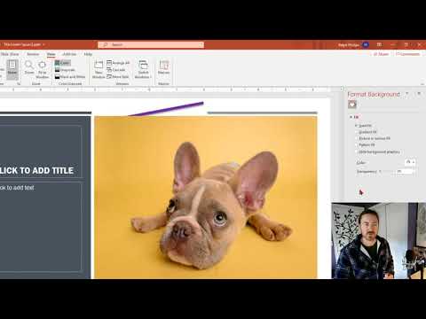 Re-style Embedded Visual Elements in PowerPoint with Slide Master