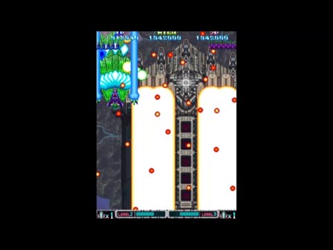 [148]霹靂雷電-Batsugun-單人雙打零接關全破 Double Play 1 Coin Clear #1 Type-A+C 彈幕射擊遊戲的開山始祖