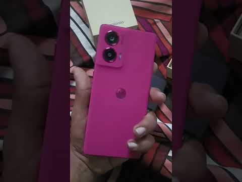 Moto 50 fusion unboxing | Pink Colour Mobile#Shorts