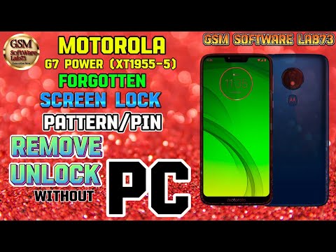 Motorola G7 Power Hard Reset | Motorola G7 Power Unlock without PC