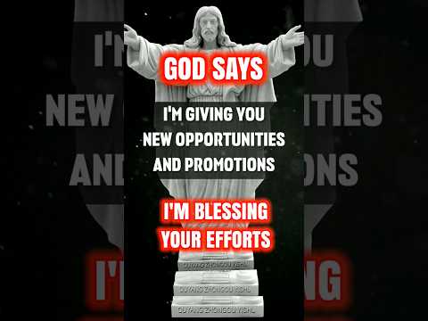 I'm Blessing Your Efforts | #jesus God's Message #shorts #god