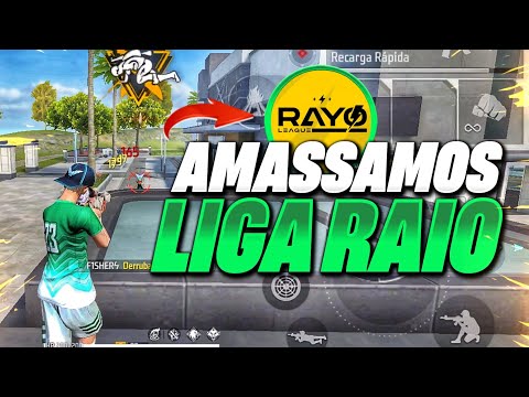 LIGA RAIO⚡2 BOOYAH EM 2 QUEDAS😤IPhone XR💚HIGHLIGHTS EM CAMPEONATOS DE FREE FIRE💙