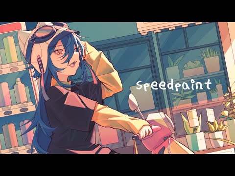 plant shop ✦ speedpaint【CLIP STUDIO PAINT】