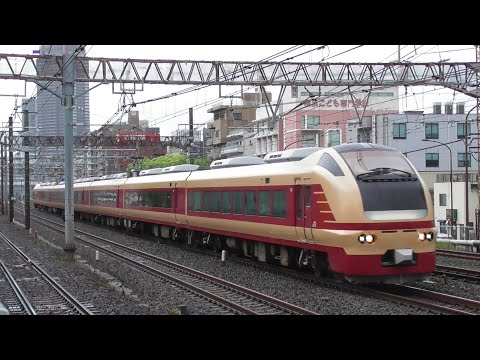 【東海道線・横須賀線】特急型車両、東神奈川駅通過集3本　E257系・E259系・E653系　2023.4.30