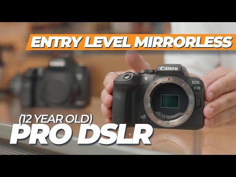 OLD PRO DSLR VS Canon ENTRY LEVEL Mirrorless Camera