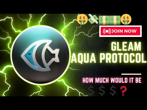 popular telegram mining 🚀⛏️|| Gleam aqua protocol 📈🤑|| #crypto #trending #viral 🚀