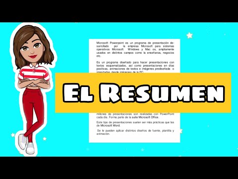 ✅​ El Resumen | Características, Función, Pasos para hacer un Resumen.