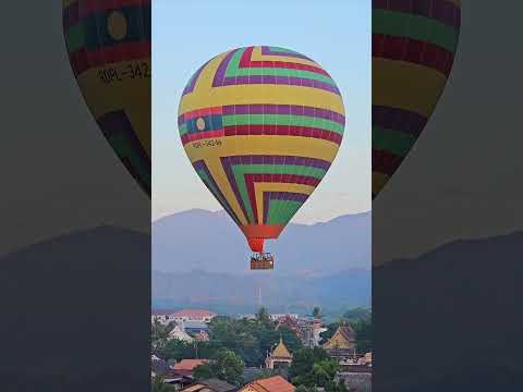 Balloon vibe at #vangvieng#วังเวียง #บอลลูน #sunset #Lifestyle #ลาว