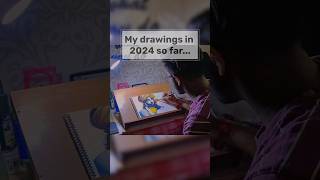 My drawings in 2024 so far... #artshorts #2024shorts #drawing