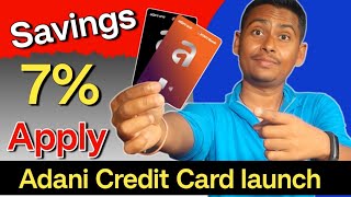 Adani credit card launch | icici adani one credit card apply | adani ICICI credit card features