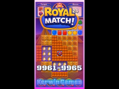 Royal Match Level 9961 9962 9963 9964 9965 - No Boosters Gameplay