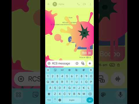 Google Message Screen Effects | Android Hidden Features | Google Message Text Animation