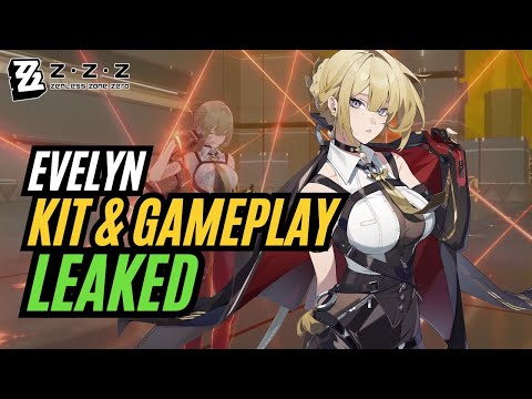 Zenless Zone Zero 1.5 Leaks: Evelyn Kit & Gameplay Leaked!