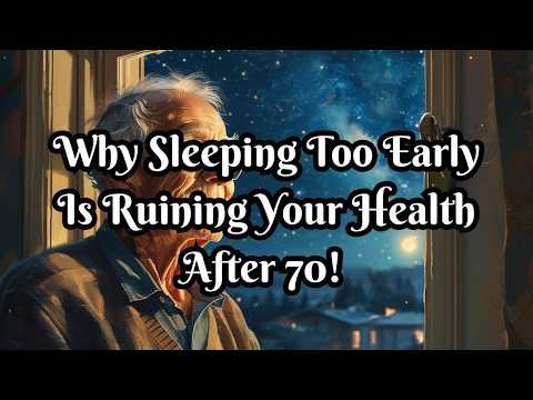 Why Sleeping Too Early Is Ruining Your Health After 70! 😱