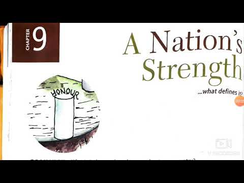 Class 8 English new images  Poem A Nation's Strength