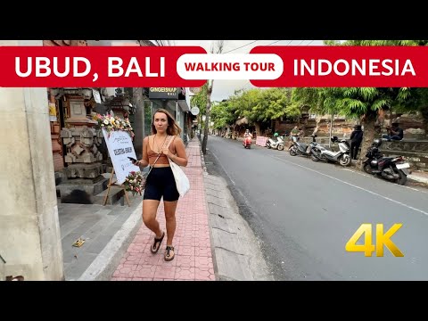 Ubud Bali 2024 🇮🇩 Downtown Walking tour | Indonesia