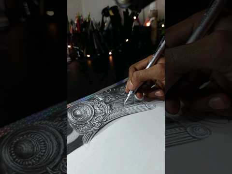 Part- 2 | Draw in complete mukut #drawing #art #shorts