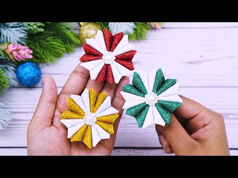 Handmade Ornaments for Christmas Tree Decor 🎄 How to Make Christmas Ornaments at Home