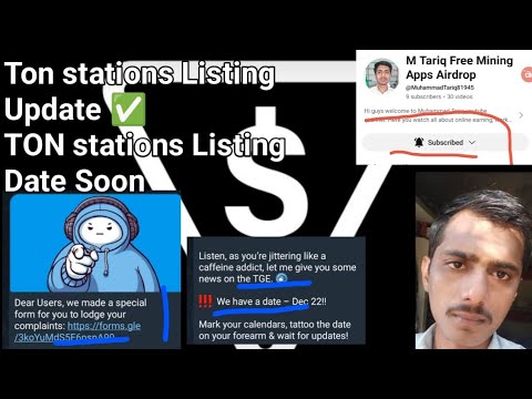 Ton Station Listing Date Soon TonStation Airdrop Claiml To Station Withdraw Wallet  TonStation ✅