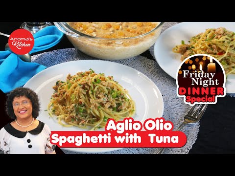 Friday night dinner 13 ජාති තුනකින් අපේ රසට ස්පැගෙති Episode 1170My version of Spaghetti Aglio Olio