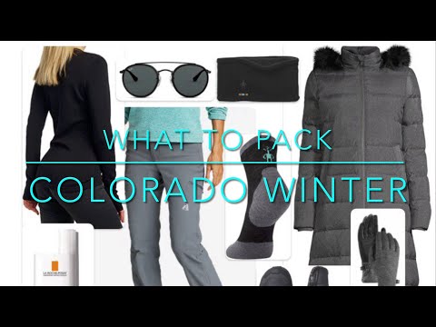 Colorado Cold Weather Packing Guide | Packing List | Travel and Cruise Tips