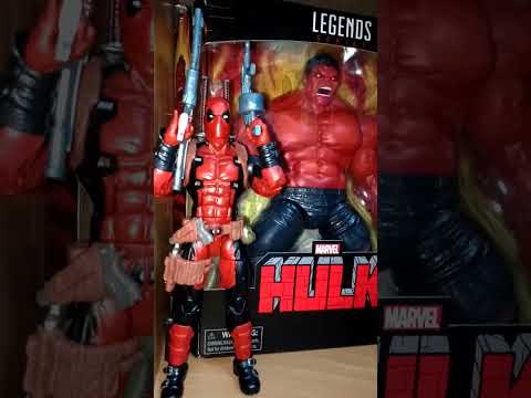 Deadpool and Red Hulk Marvel Legends #Thunderbolts