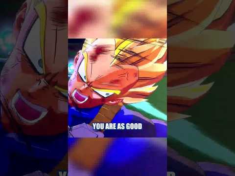 Vegeta Rage At Cell For Killing Trunks