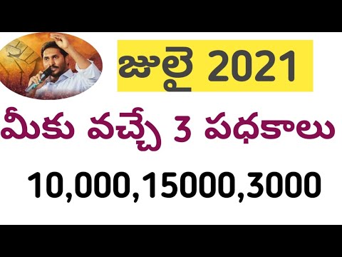 AP JULY 2021 Schemes UPDATE || 3 పధకాలు ప్రారంభం 2021 || AP CM జగన్ మోహన్ రెడ్డి ||